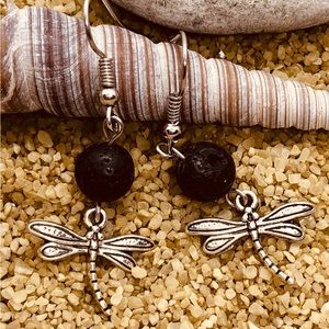 Dragonfly Aromatherapy Earrings